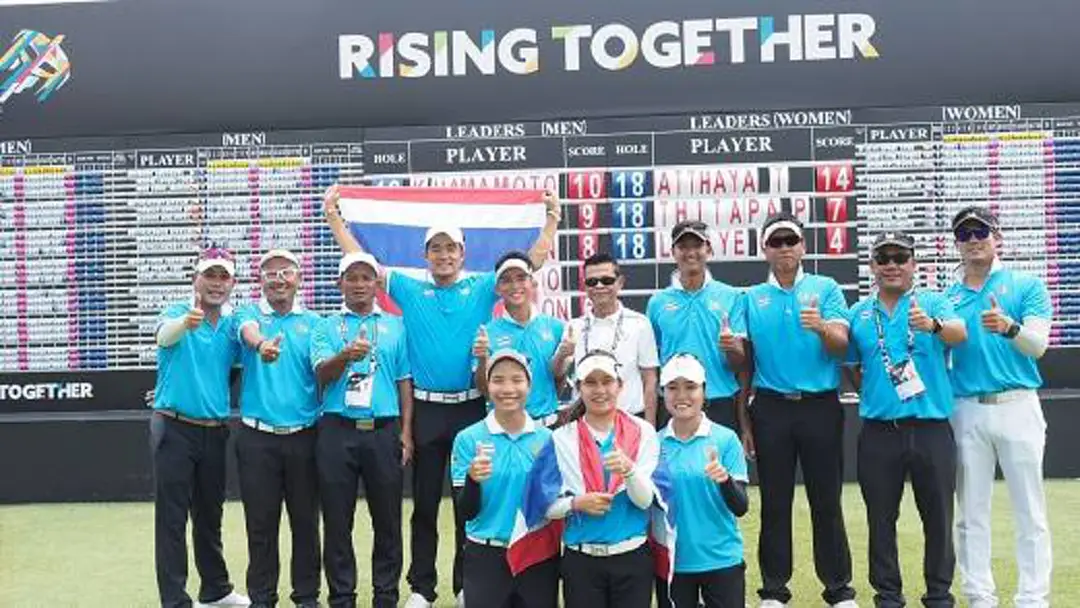"กอล์ฟไทย" ฟอร์มเยี่ยมคว้า 2 ทอง 1 เงิน 1 ทองแดง "กอล์ฟไทย" ฟอร์มเยี่ยมคว้า 2 ทอง 1 เงิน 1 ทองแดง