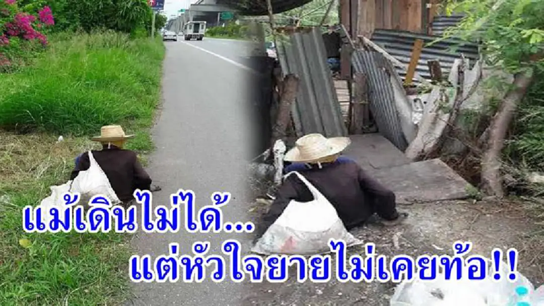 ใครท้อดูไว้!! เปิดเรื่องราวชีวิตหญิงวัย 89 ปี จากคนปกติต้องมาเป็นยายชราไถลตัวเก็บของเก่าขายเลี้ยงชีพลำพัง ใครท้อดูไว้!! เปิดเรื่องราวชีวิตหญิงวัย 89 ปี จากคนปกติต้องมาเป็นยายชราไถลตัวเก็บของเก่าขายเลี้ยงชีพลำพัง