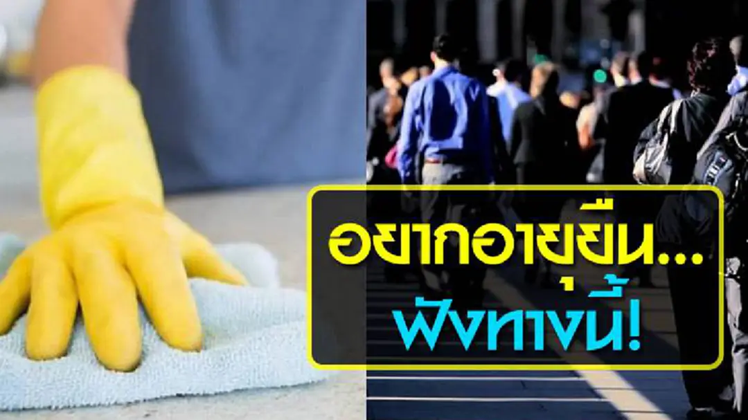 รู้ยัง! ทำความสะอาดบ้าน-เดินไปทำงาน มีสิทธิ์อายุยืน! รู้ยัง! ทำความสะอาดบ้าน-เดินไปทำงาน มีสิทธิ์อายุยืน!