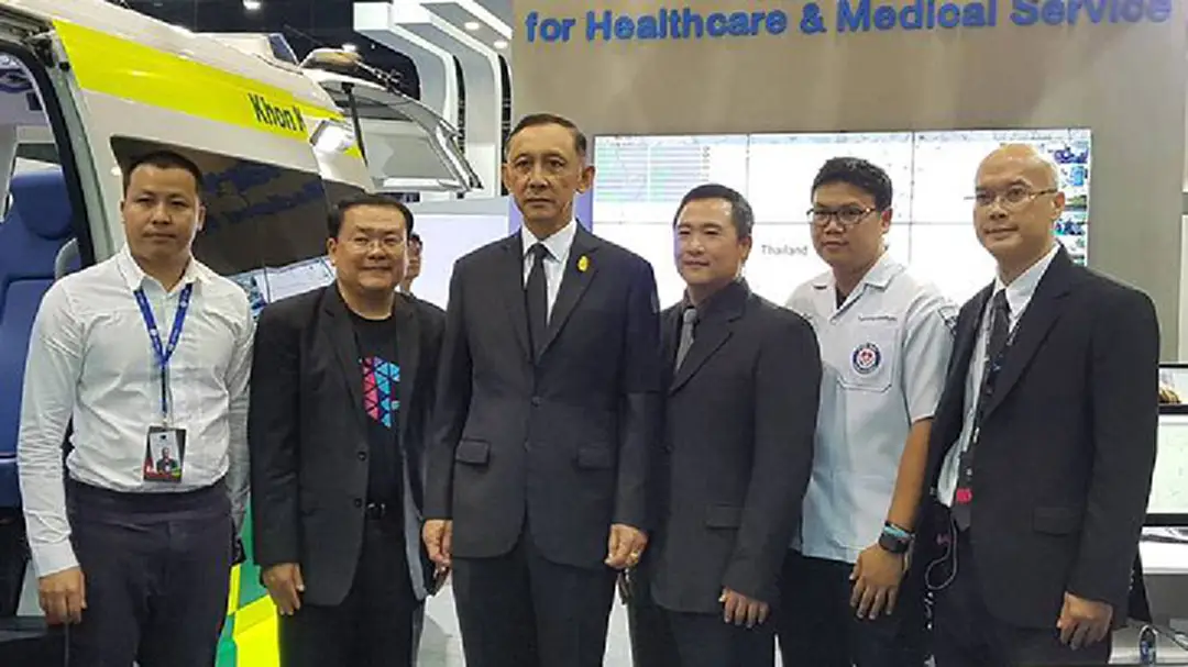 นวัตกรรม รถพยาบาลแบบรวมศูนย์ (AOC)