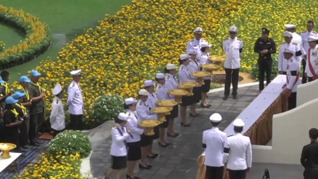 จ.ฉะเชิงเทรา จัดซ้อมใหญ่พิธีถวายดอกไม้จันทน์ จ.ฉะเชิงเทรา จัดซ้อมใหญ่พิธีถวายดอกไม้จันทน์