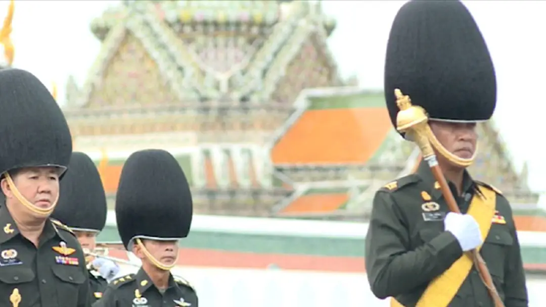 ซ้อมใหญ่ริ้วขบวนพระบรมศพสนามหลวง ซ้อมใหญ่ริ้วขบวนพระบรมศพสนามหลวง