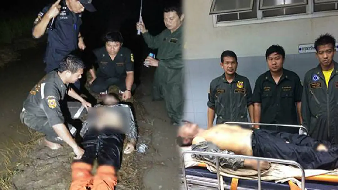 แตกตื่นทั้งหมู่บ้าน!! ชายถูกฟ้าผ่า! เสียชีวิตทันทีกลางทุ่งนา สภาพสุดสลด! (ภาพ) แตกตื่นทั้งหมู่บ้าน!! ชายถูกฟ้าผ่า! เสียชีวิตทันทีกลางทุ่งนา สภาพสุดสลด! (ภาพ)