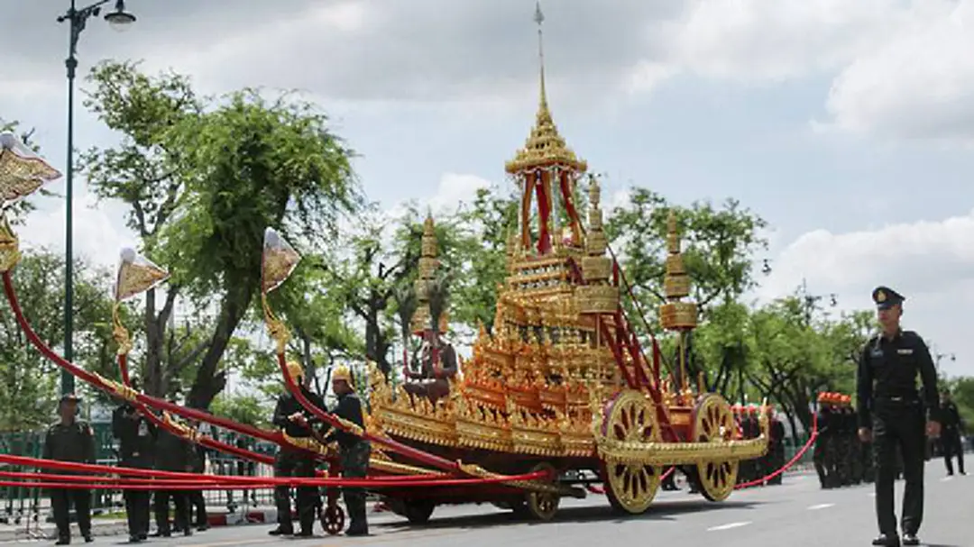 พิธีซ้อมย่อยริ้วขบวนพระบรมราชอิสริยยศ ณ มณฑลพิธีท้องสนามหลวง ครั้งที่ 2 (ภาพชุด)
