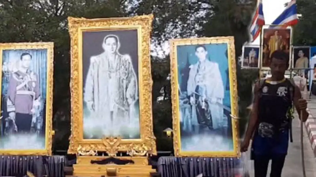 ชายชาวปัตตานีเดินเท้าสู่พระบรมมหาราชวังถึงหัวหินแล้ว (มีคลิป) ชายชาวปัตตานีเดินเท้าสู่พระบรมมหาราชวังถึงหัวหินแล้ว (มีคลิป)