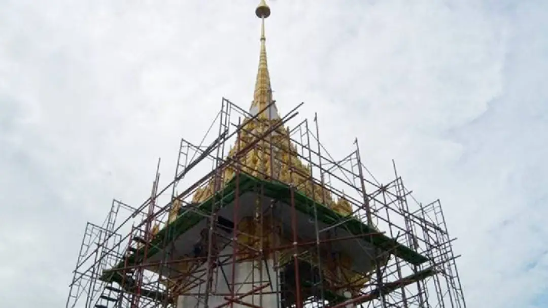 คืบหน้า...การก่อสร้างพระเมรุมาศจำลอง จ.ศรีสะเกษ คืบหน้า...การก่อสร้างพระเมรุมาศจำลอง จ.ศรีสะเกษ