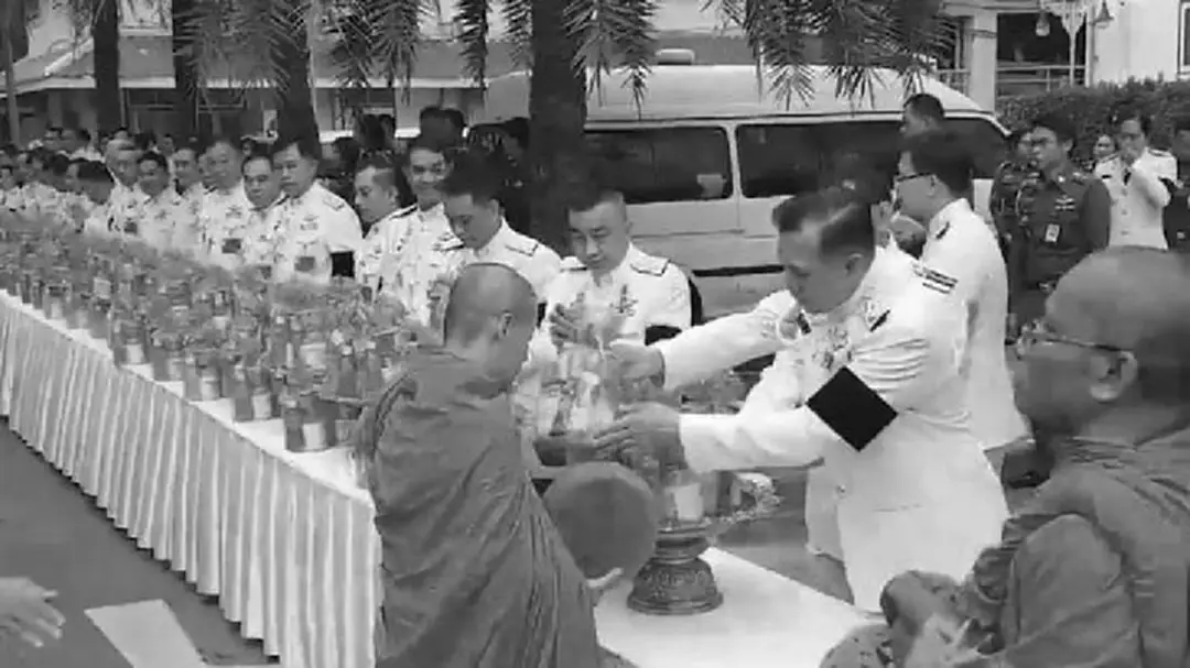 สตช.ทำบุญ ครบรอบ 1 ปี วันสวรรคต สตช.ทำบุญ ครบรอบ 1 ปี วันสวรรคต