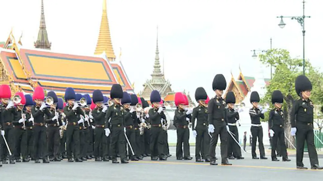 พิธีซ้อมริ้วขบวนพระบรมราชอิสริยยศเสมือนจริง พิธีซ้อมริ้วขบวนพระบรมราชอิสริยยศเสมือนจริง