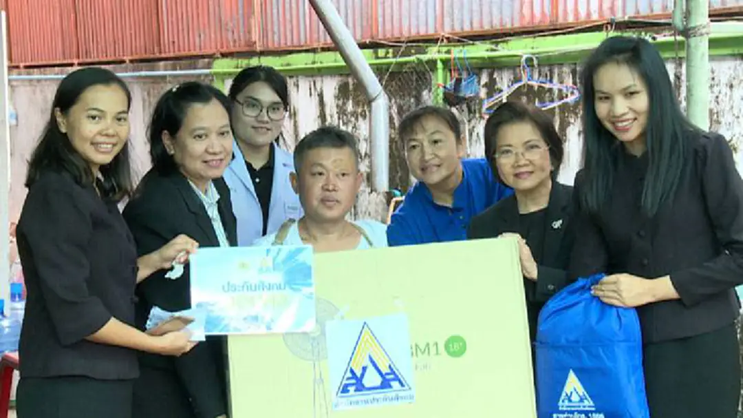 สำนักงานประกันสังคมเยี่ยมผู้ประกันตน จ.สกลนคร