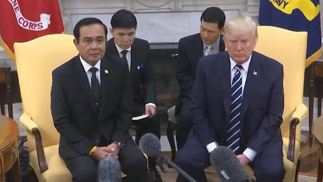 นายกฯ เชิญ "ทรัมป์" เยือนไทย -ย้ำ ปี61 ประกาศวันเลือกตั้ง นายกฯ เชิญ "ทรัมป์" เยือนไทย -ย้ำ ปี61 ประกาศวันเลือกตั้ง