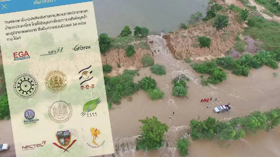 “ThaiWater” แอพฯติดตามสถานการณ์น้ำ ที่น่าโหลต “ThaiWater” แอพฯติดตามสถานการณ์น้ำ ที่น่าโหลต