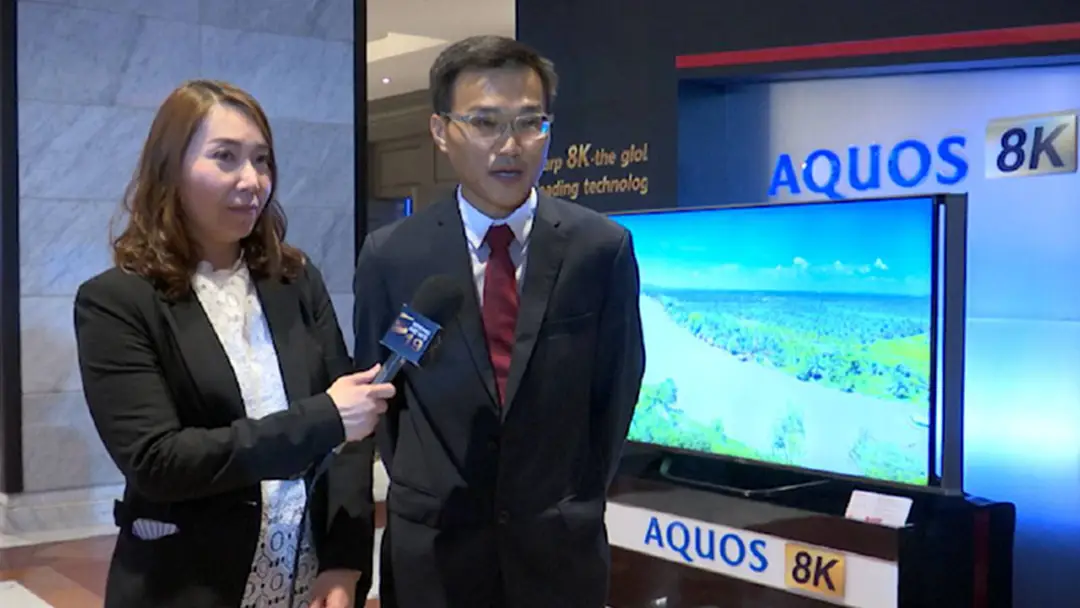 ชาร์ป บุกตลาดเครื่องใช้ไฟฟ้าเปิดตัว "อควอส 8 เค ทีวี" ชาร์ป บุกตลาดเครื่องใช้ไฟฟ้าเปิดตัว "อควอส 8 เค ทีวี"