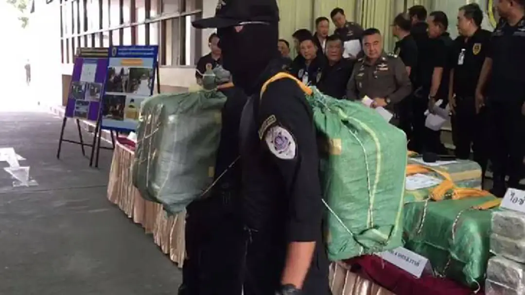 รวบขบวนการค้ายาเสพติด พร้อมของกลางยาบ้ากว่า 4,090,000 เม็ด