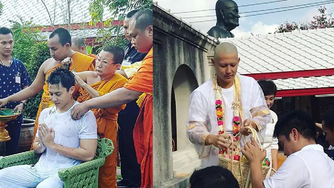 "หมาก ปริญ" เข้าสู่ร่มกาสาวพัสตร์ ได้ฉายา "สุธัมโม" "หมาก ปริญ" เข้าสู่ร่มกาสาวพัสตร์ ได้ฉายา "สุธัมโม"