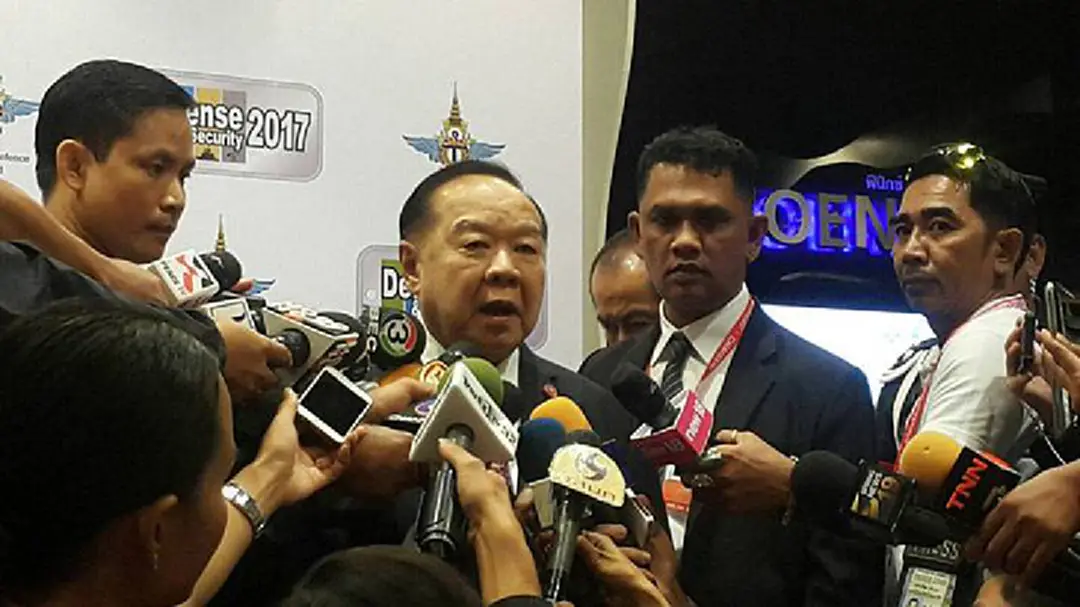 "ประวิตร" ปลื้ม! ตปท. ยอมรับร่วมจัดงานแสดงเทคโนโลยีทหาร "ประวิตร" ปลื้ม! ตปท. ยอมรับร่วมจัดงานแสดงเทคโนโลยีทหาร