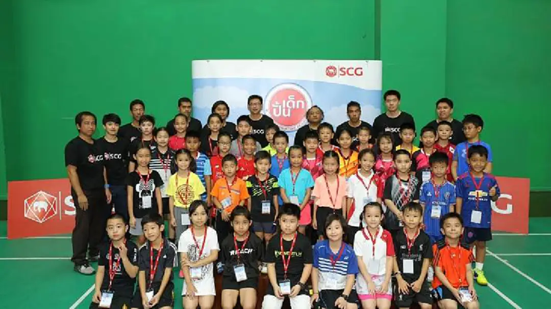 "เอสซีจี" ปั้นเยาวชนรุ่นจิ๋ว ปูพื้นฐานสู่การเป็นนักกีฬาแบดมินตัน