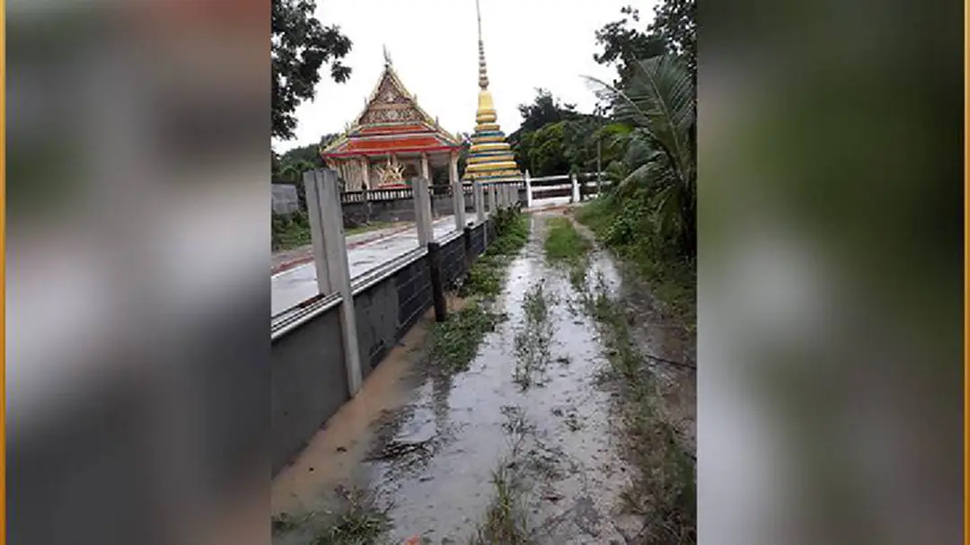ชาวบ้านทุกข์หนัก! วัดดังระยองสร้างกำแพงปิดทางเข้า-ออก ชาวบ้านทุกข์หนัก! วัดดังระยองสร้างกำแพงปิดทางเข้า-ออก