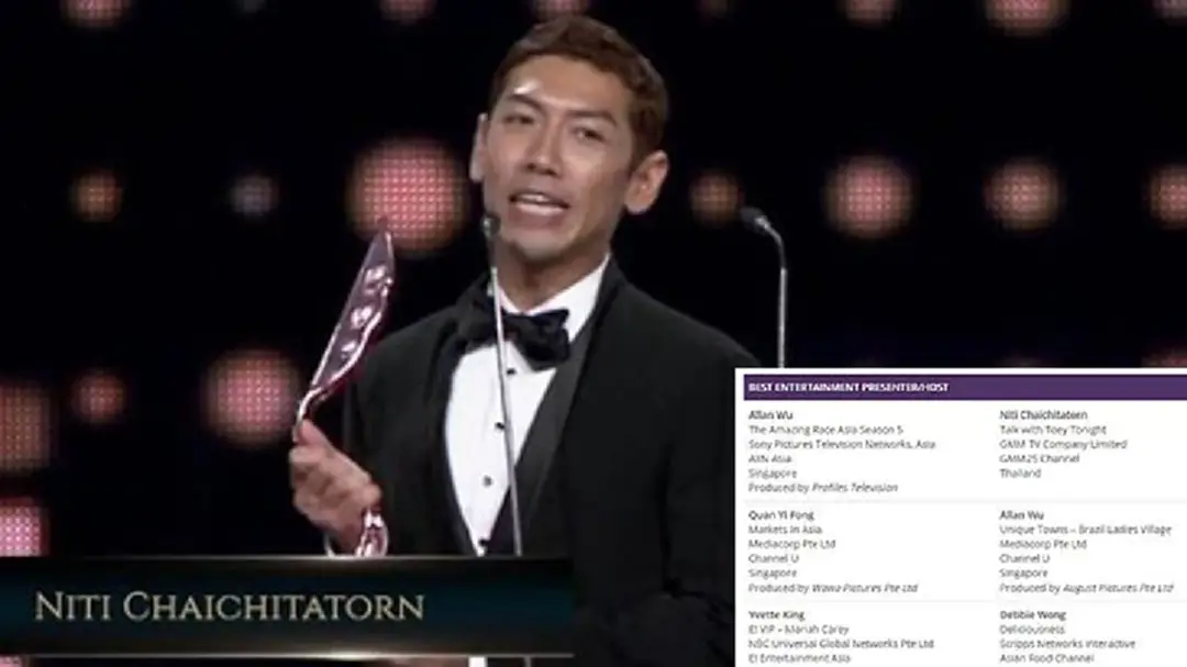 เปิดรายชื่อผู้เข้าชิงพิธีกรยอดเยี่ยม “22nd Asian Television Awards (ATA)”