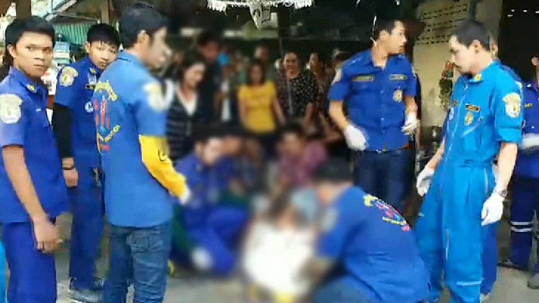 หนุ่มใหญ่เมืองกาญจน์ น้อยใจถูกเมียด่า ชักปืนยิงตัวตาย