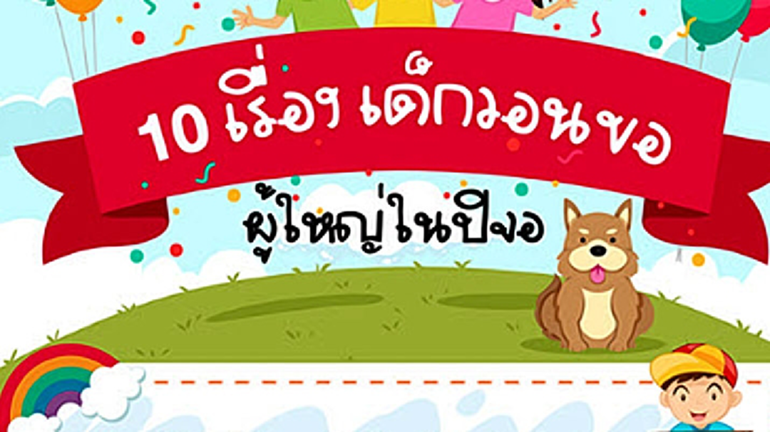 โพลเผย เด็กอยากให้ "พ่อแม่พาเที่ยวพร้อมหน้า-ขอผู้ใหญ่เลิกทะเลาะ"