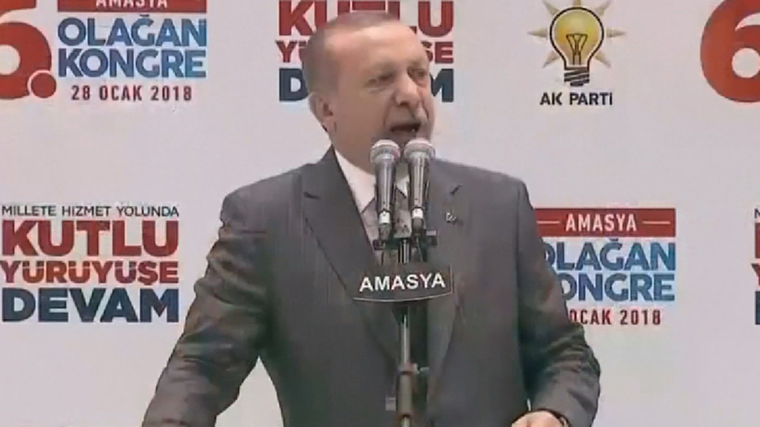 ผู้นำตุรกีลั่น! ปราบเหี้ยนกองกำลังเคิร์ด สั่งลุยปฏิบัติการ 'กิ่งมะกอก'