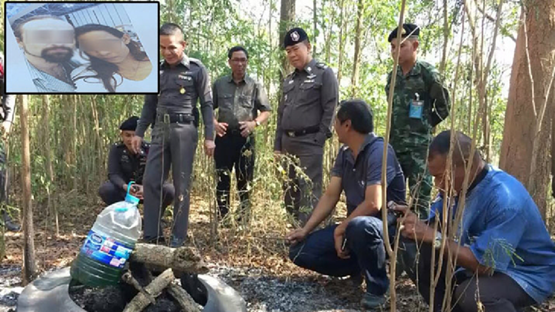 คดีเผานั่งยางยังไม่จบ ตร.พบผู้ตายเป็นชาวอิตาลี พัวพันสาวไทยกับสามีฝรั่ง