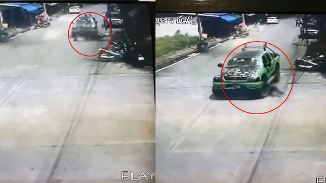 นายจ้างโหด! ซิ่งกระบะไล่ชน "ลูกน้อง" แล้วเหยียบซ้ำหวังให้ตายคาที่