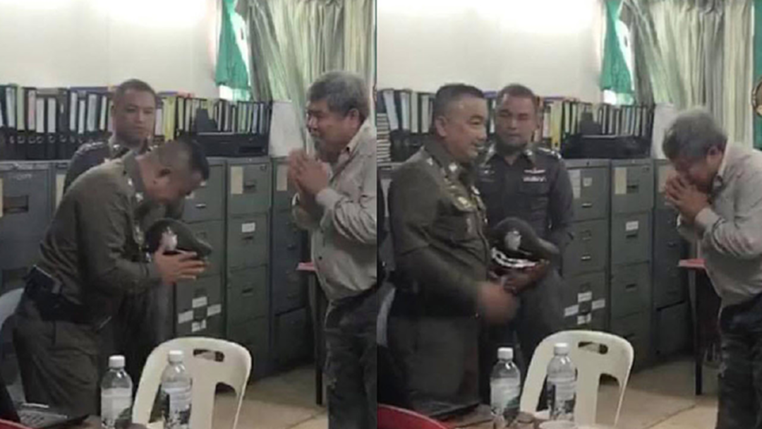 ดูชัดๆ!ภาพ"ศรีวราห์"รับไหว้"เปรมชัย