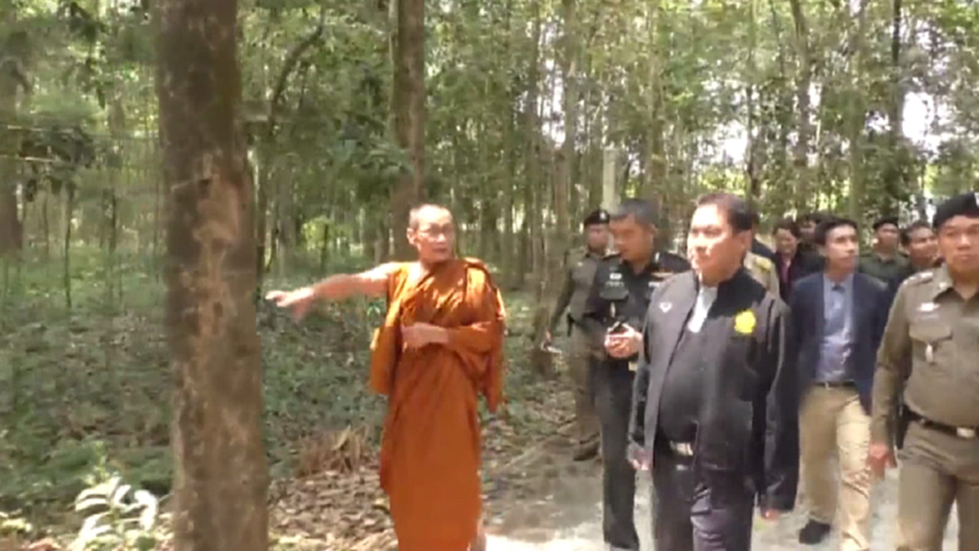 เหิมเกริม! "โจรใจบาป" อาศัยความมืดแอบตัดไม้พะยูง แถมยิงขู่เจ้าอาวาส เหิมเกริม! "โจรใจบาป" อาศัยความมืดแอบตัดไม้พะยูง แถมยิงขู่เจ้าอาวาส