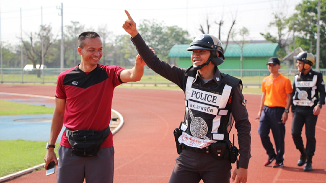 งานนี้เชียร์มัน! "ตร.ชัยภูมิ" ฟิตเปรี๊ยะจัดแข่งวิ่งไล่จับโจร