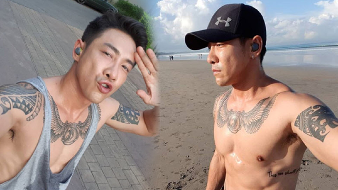ส่องกล้ามฟิตเปรี๊ยะ! "บอย พิษณุ" อวดซิกแพคโชว์รอยสักสุดเซ็กซี่