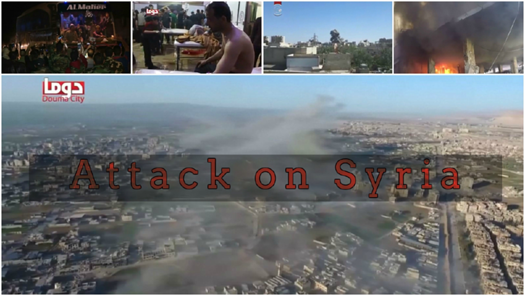 Attack on Syria: ทำเนียบขาวปัดข่าวถล่มซีเรีย โต้อาวุธเคมีสังหารพลเรือน Attack on Syria: ทำเนียบขาวปัดข่าวถล่มซีเรีย โต้อาวุธเคมีสังหารพลเรือน