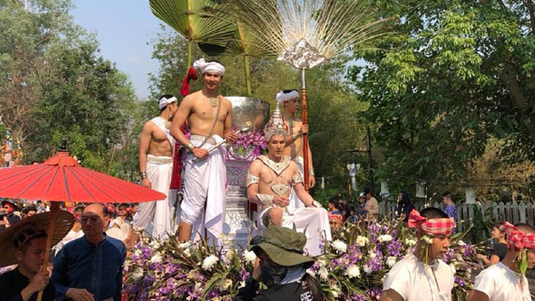 สงกรานต์ลำปางร้อนฉ่า ! ซิกแพคแน่นมาก