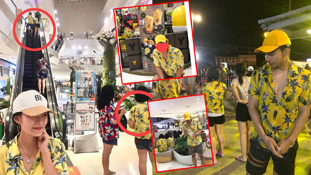 ความฮาบังเกิด! หนุ่มใส่เสื้อลายสับปะรด พิสูจน์ไอเท็มฮิตสงกรานต์ปี2018 จริงหรือ? ความฮาบังเกิด! หนุ่มใส่เสื้อลายสับปะรด พิสูจน์ไอเท็มฮิตสงกรานต์ปี2018 จริงหรือ?