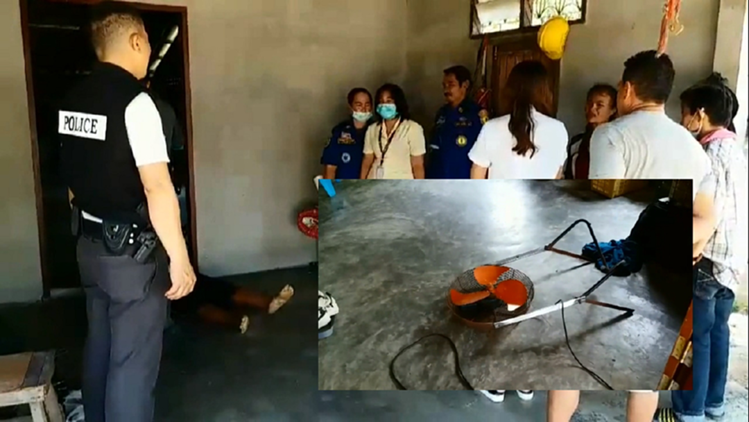 สลด! สามีซ่อมพัดลมเก่าให้ภรรยา พลาดไฟช็อตเสียชีวิต