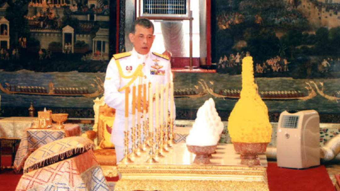 สมเด็จพระเจ้าอยู่หัว เสด็จฯ ในพระราชพิธีวันสงกรานต์