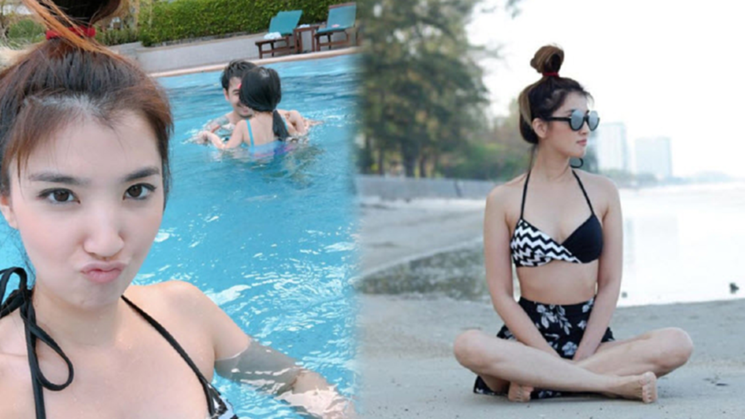 ส่องความแซบ "เธอ วรรีย์" คุณแม่ลูกหนึ่งหุ่นเป๊ะ ภรรยาคนสวยของ "ออย ธนา"