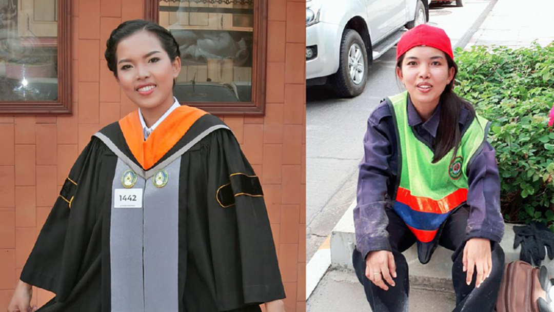ไม่น่าอาย! สาวโพสต์ "จบป.ตรี" ทำงานแบบนี้แล้วไง?