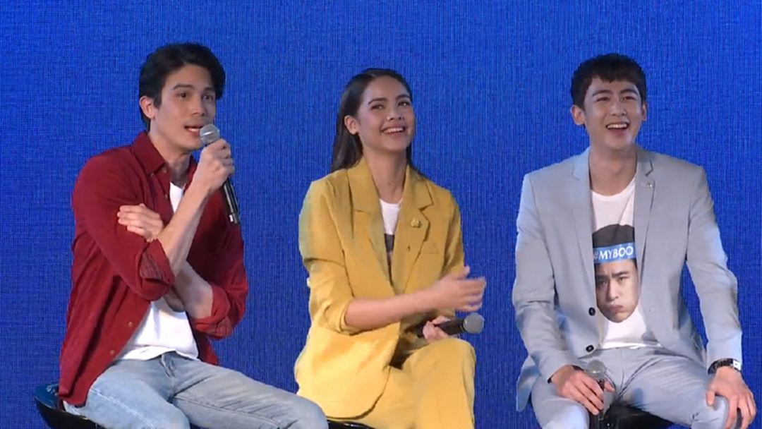[คลิปดูเต็มไม่ตัด] นิชคุณ-ญาญ่า-ซันนี่ แทคทีมเสิร์ฟความมสนุกหนัง "น้องพี่ที่รัก"