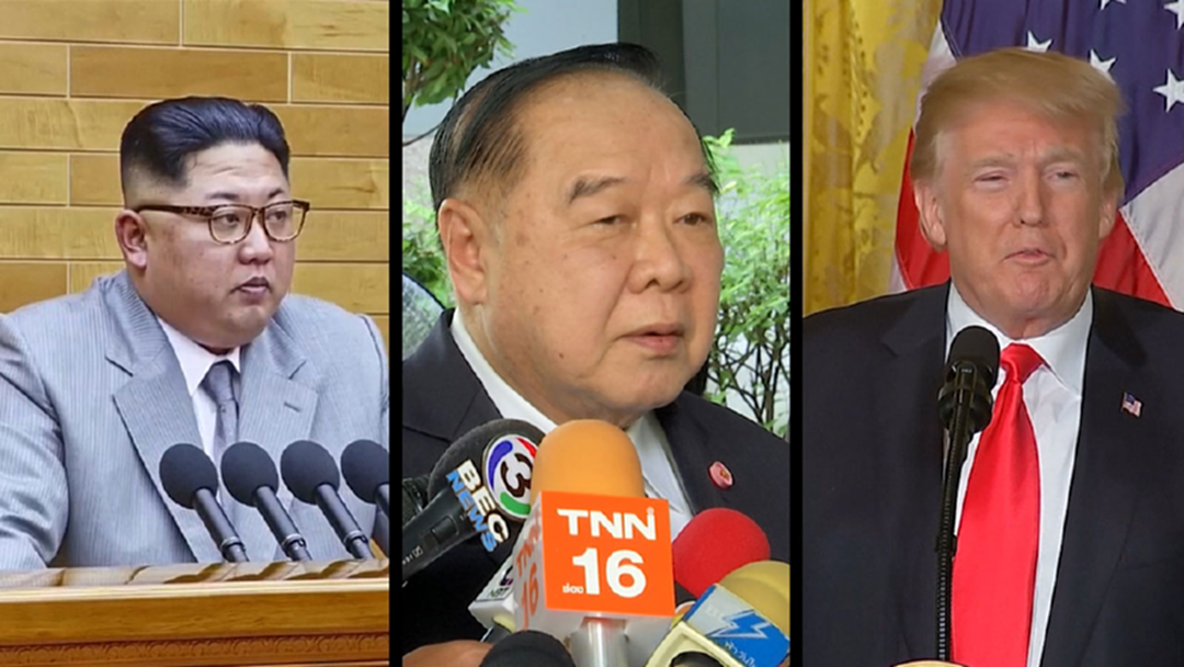 "ประวิตร" ปฏิเสธตอบไทยติดโผเจ้าภาพประชุมทรัมป์-คิมจองอึน "ประวิตร" ปฏิเสธตอบไทยติดโผเจ้าภาพประชุมทรัมป์-คิมจองอึน