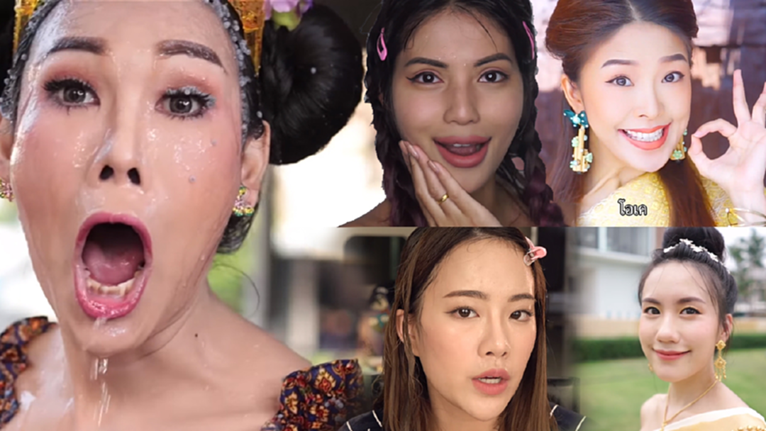 สาดมาเลย กี่น้ำก็ไม่หลุด! แต่งหน้า 5 ลุค เล่นสงกรานต์ 2018