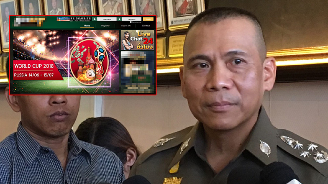 "เฉลิมเกียรติ" ขานรับนโยบาย "บิ๊กป้อม" สั่งตำรวจเข้มปราบพนันฟุตบอล "เฉลิมเกียรติ" ขานรับนโยบาย "บิ๊กป้อม" สั่งตำรวจเข้มปราบพนันฟุตบอล