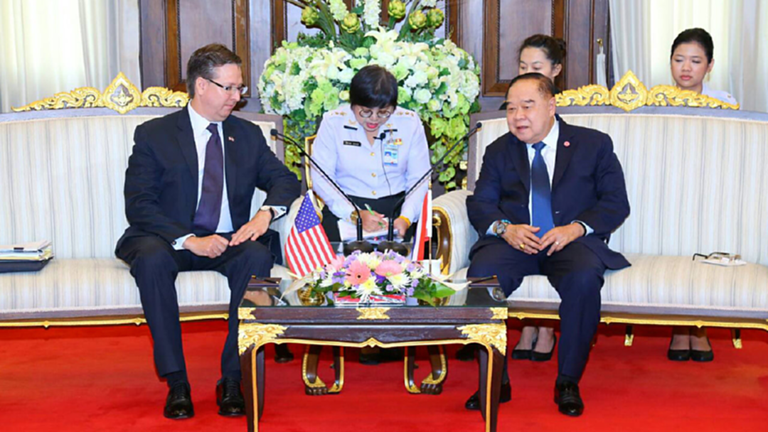 "ประวิตร" คุย ประธานสภาธุรกิจสหรัฐอเมริกา – อาเซียน (USABC) "ประวิตร" คุย ประธานสภาธุรกิจสหรัฐอเมริกา – อาเซียน (USABC)