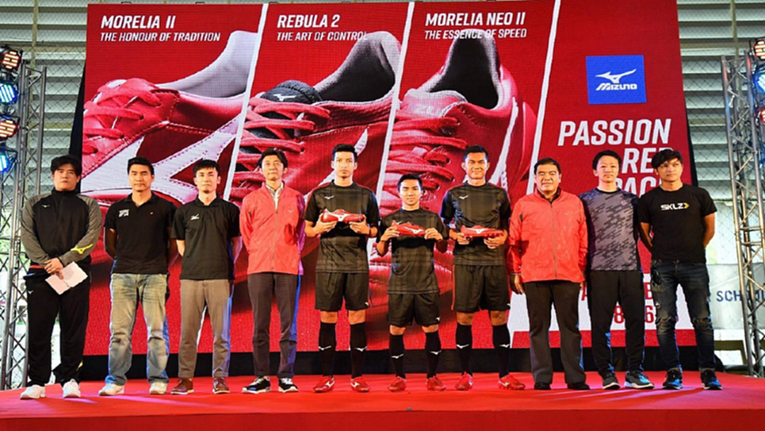 "มิซูโน่" เปิดตัว "ธนบูรณ์" แบรนด์แอมบาสเดอร์คนล่าสุดต่อจาก "เจ-เย็น"