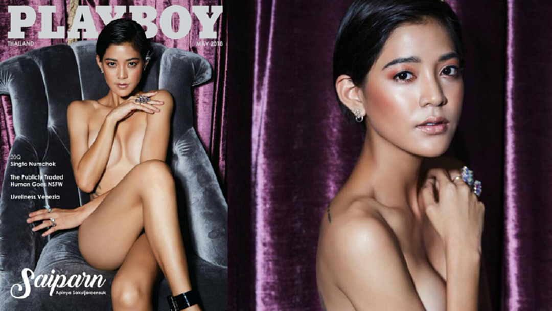 "สายป่าน" จัดเต็มทุกอณูความร้อนขึ้นปกนิตยสาร PLAYBOY