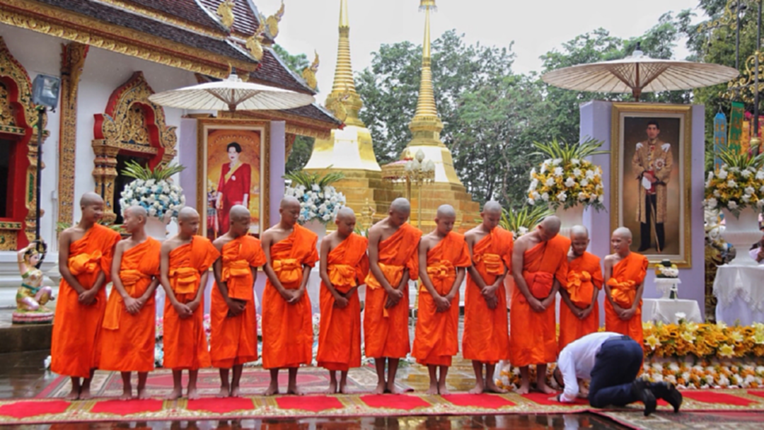ยิ่งใหญ่ตามประเพณีล้านนา "บรรพชา-อุปสมบท"12หมูป่า ยิ่งใหญ่ตามประเพณีล้านนา "บรรพชา-อุปสมบท"12หมูป่า