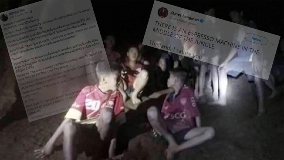 รวมความประทับใจของ นักข่าวต่างชาติ ลงพื้นที่ถ้ำหลวง ทึ่งความน่ารักของไทย รวมความประทับใจของ นักข่าวต่างชาติ ลงพื้นที่ถ้ำหลวง ทึ่งความน่ารักของไทย