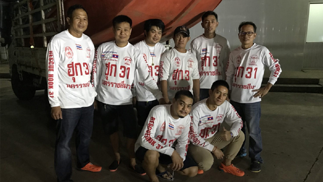 กู้ภัยฮุก 31-ชมรมดำน้ำโคราช เร่งลงพื้นที่ช่วยเหลือน้ำท่วม สปป.ลาว