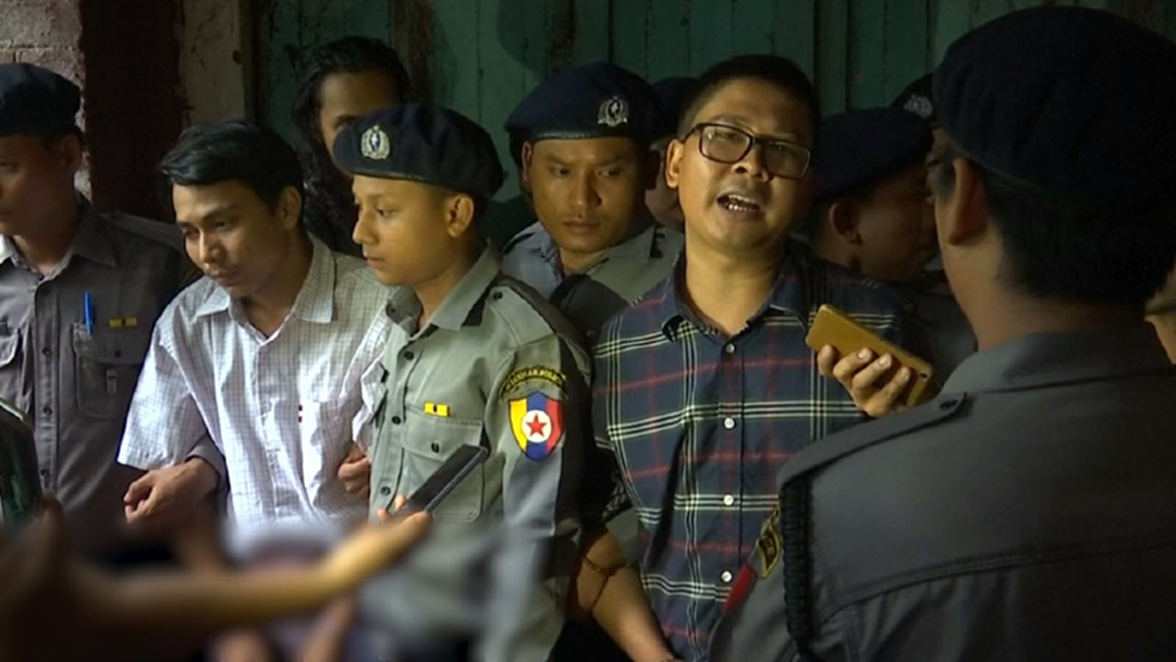 นักข่าวรอยเตอร์สเผยต่อศาล ถูกตำรวจเมียนมายัดข้อหา นักข่าวรอยเตอร์สเผยต่อศาล ถูกตำรวจเมียนมายัดข้อหา