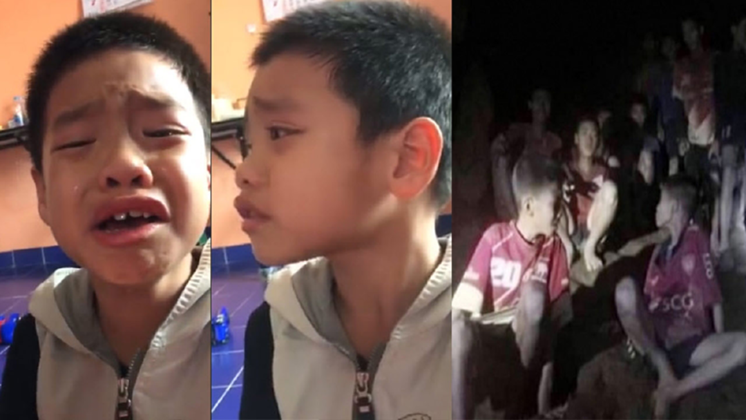 แม่เตือนแล้วนะ!! หนูน้อยอินจัด ร้องไห้สงสาร 13 ชีวิตติดถ้ำหลวง แม่เตือนแล้วนะ!! หนูน้อยอินจัด ร้องไห้สงสาร 13 ชีวิตติดถ้ำหลวง